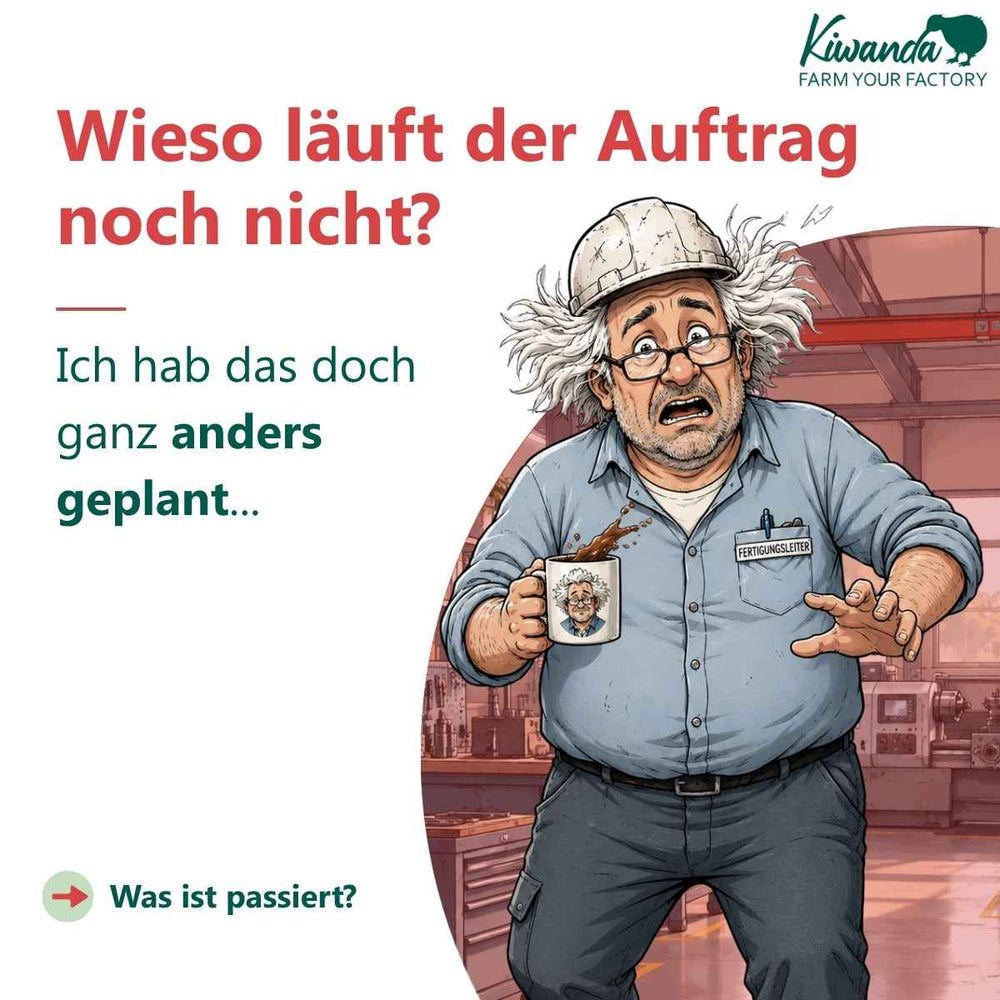 Wieso läuft der Auftrag noch nicht?