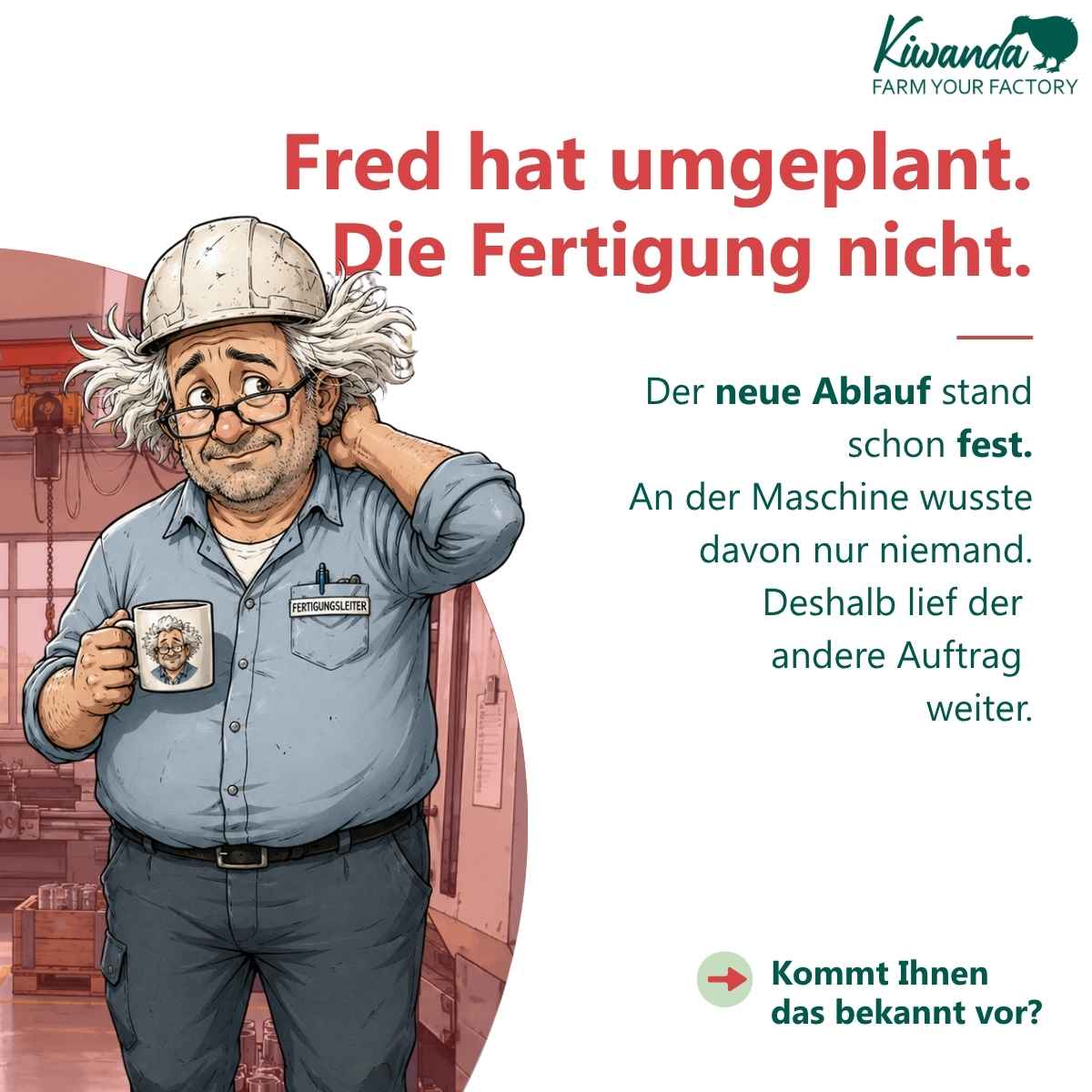 Wieso läuft der Auftrag noch nicht?