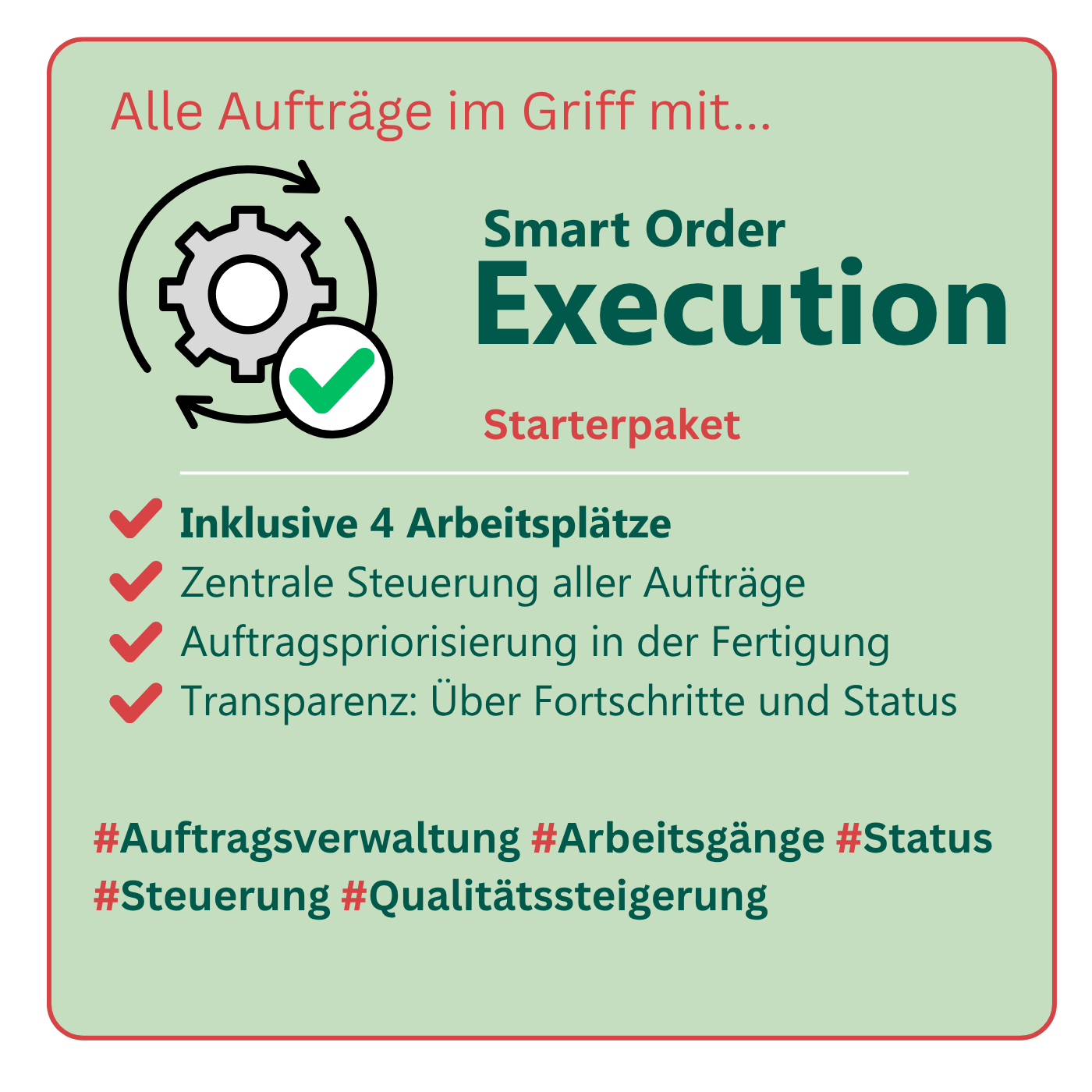 Bundle: Smart Order Execution & Smart Order Controlling